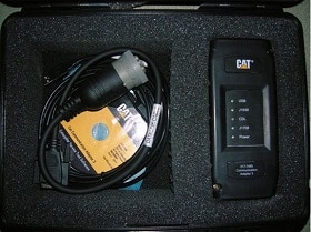 Caterpillar Communication Adapter 3 + Laptop