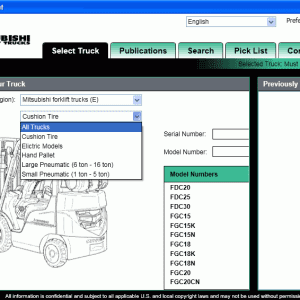 Mitsubishi ForkLift Trucks 2022