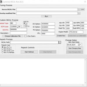 Cumming Incal Tool v9.0